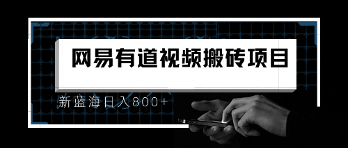 8月有道词典最新蓝海项目，视频搬运日入800+-风歌资源网