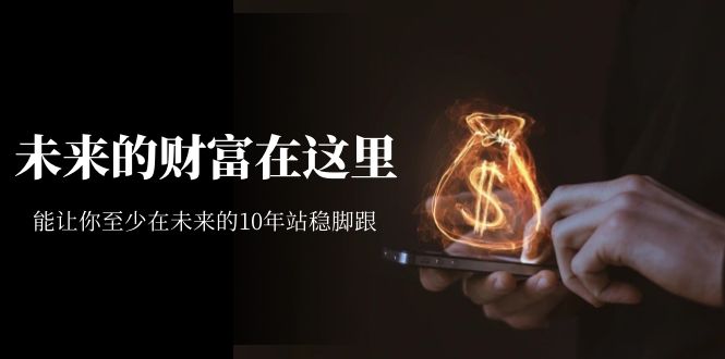 某收费文章《未来的财富在这里》能让你至少在未来的10年站稳脚跟-风歌资源网