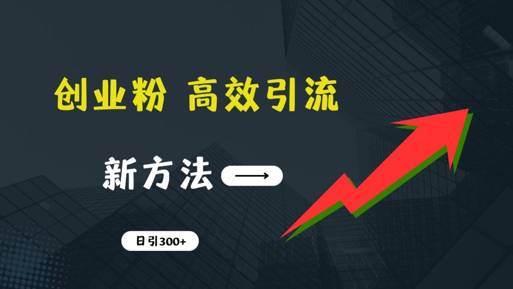 快速引流创业粉：抖音工具号日引300+实战技巧，创业粉引流全攻略-风歌资源网