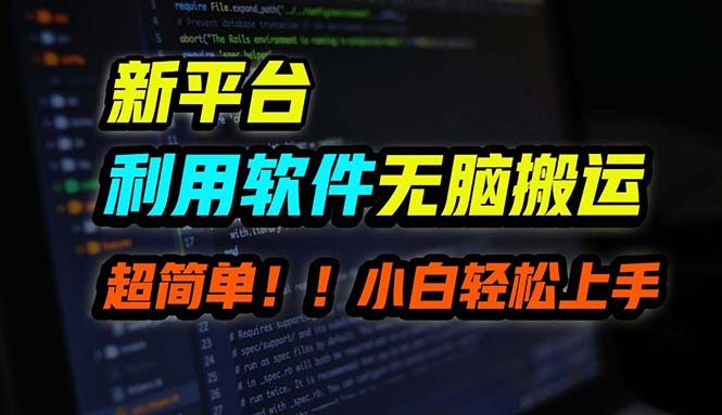 B站平台用软件无脑搬运，月赚10000+，小白也能轻松上手-风歌资源网